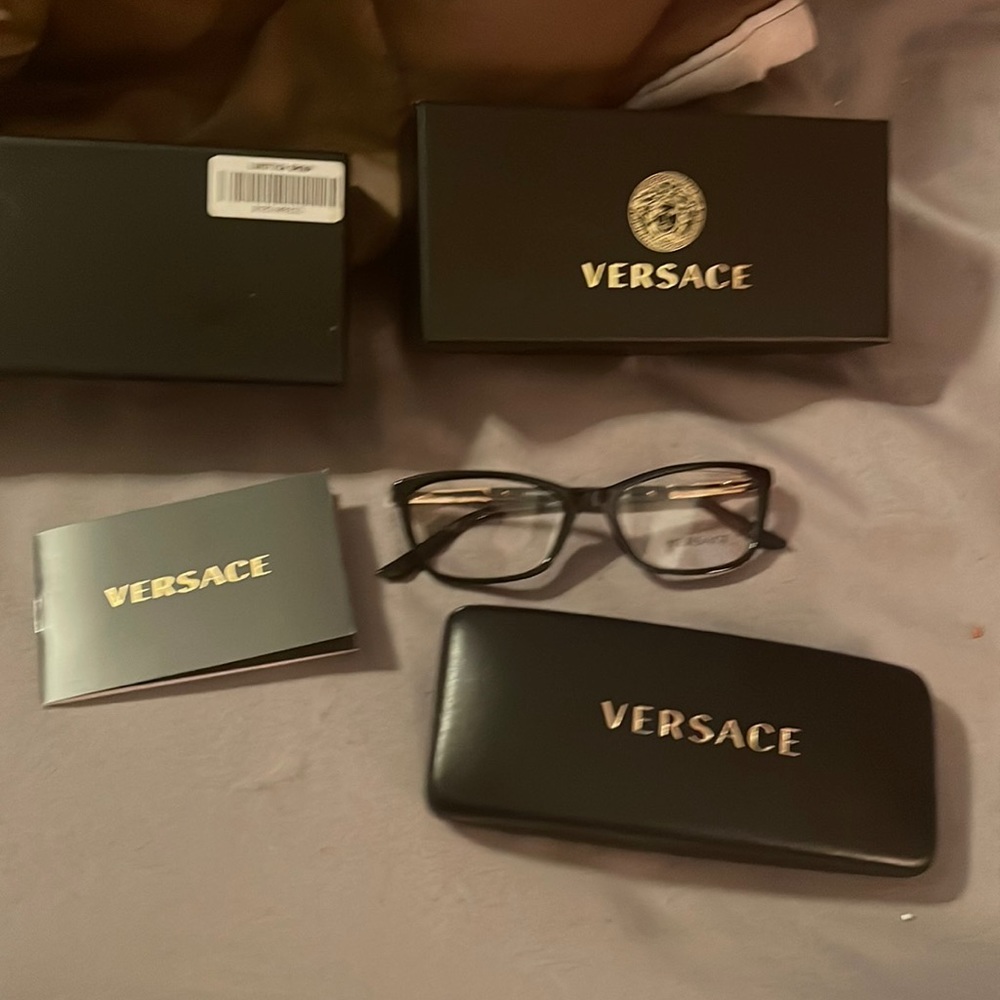 Authentic brand new Versace eye glasses.